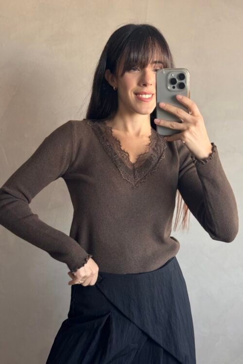 SWEATER MUSE CHOCO
