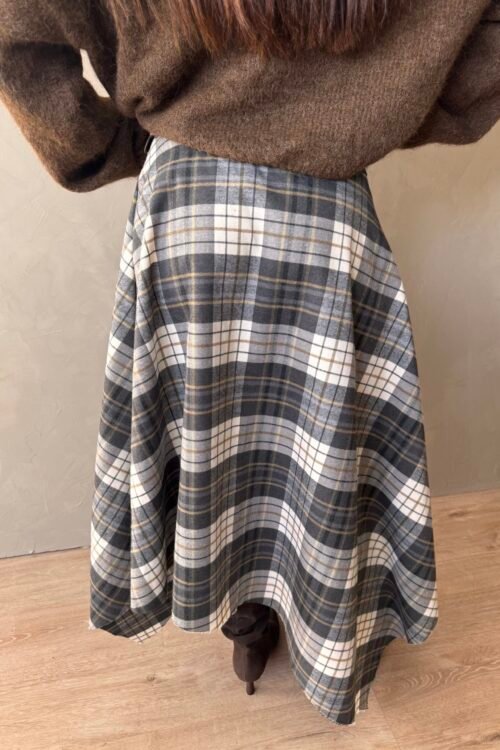 Alternative view of FALDA TARTAN GREY
