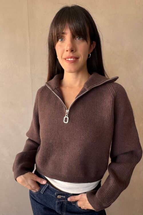 SWEATER VINGA MARRON