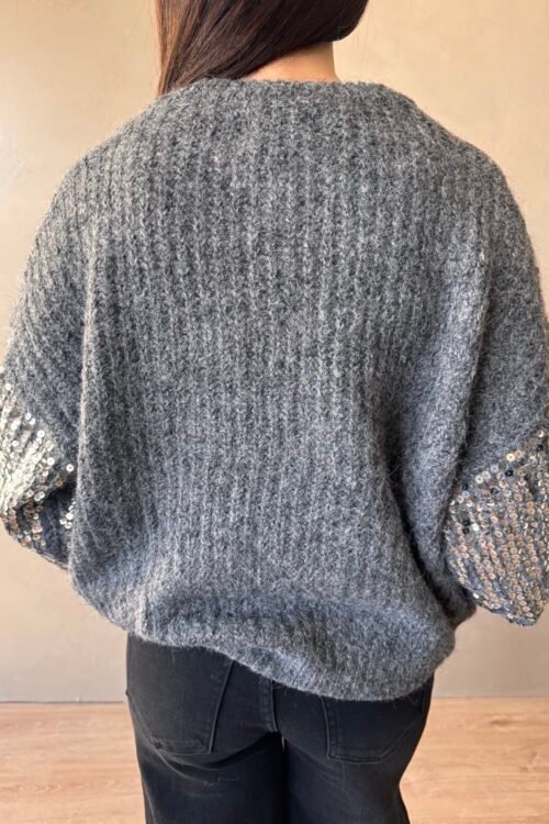 Alternative view of SWEATER BRUJAS GREY