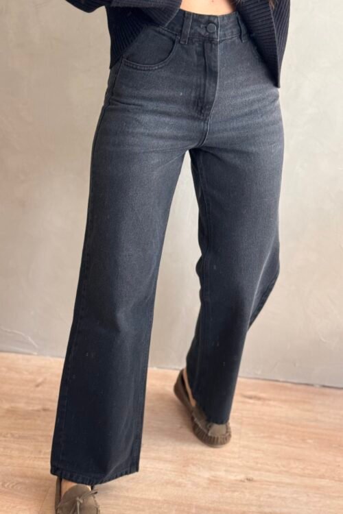 JEAN STRAIGHT BLACK