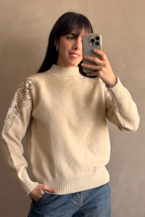 SWEATER NUIT BEIGE