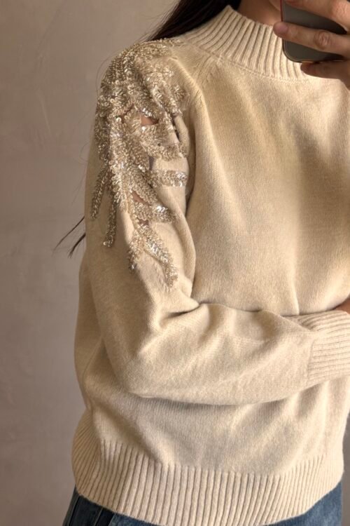 Alternative view of SWEATER NUIT BEIGE