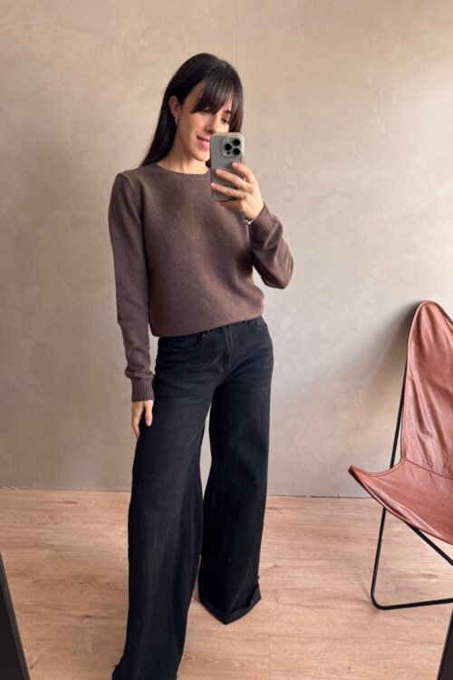 Alternative view of SWEATER LUXOR CHOCO