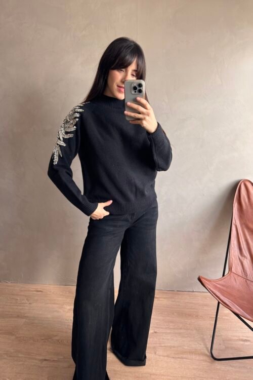 Alternative view of SWEATER NUIT NEGRO