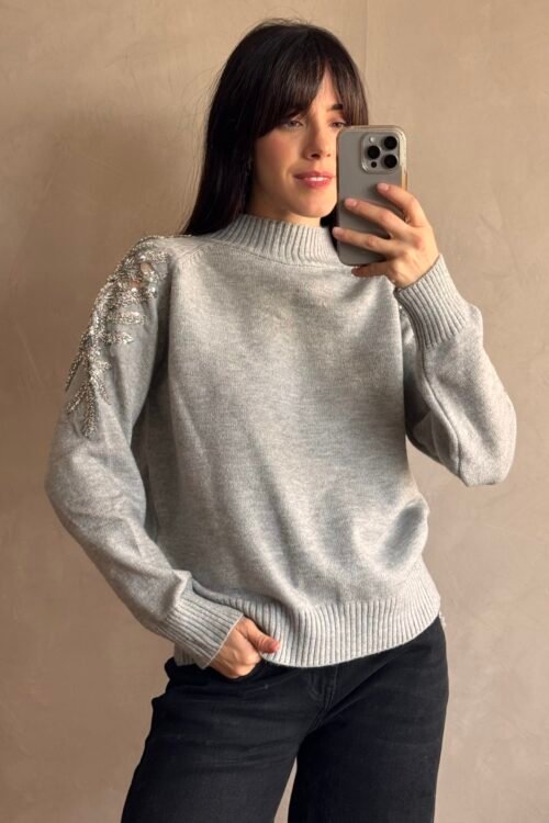 SWEATER NUIT GRIS