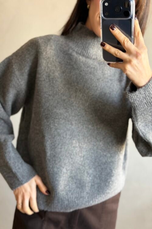 Alternative view of SWEATER MABEL GREY