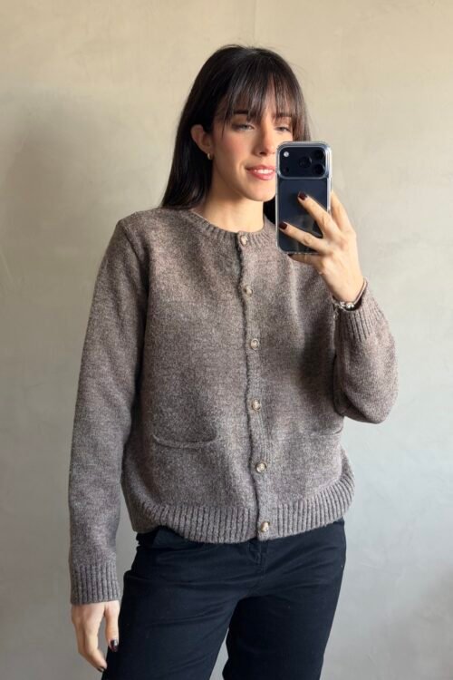 CARDIGAN MORE CHOCO