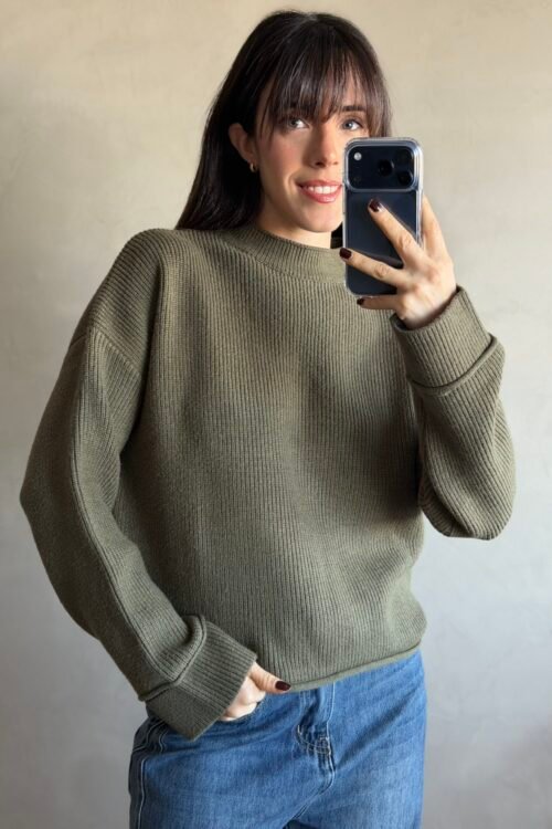 Alternative view of SWEATER ATLAS VERDE
