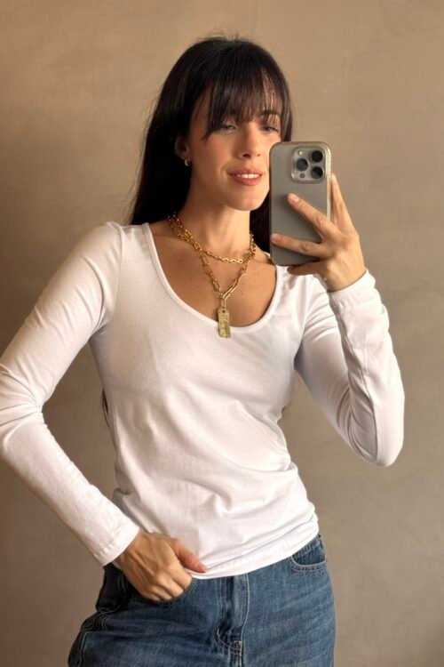 REMERA SEDAL BLANCA