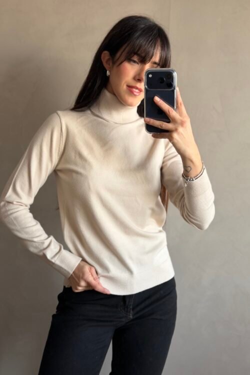 POLERA CABEN BEIGE