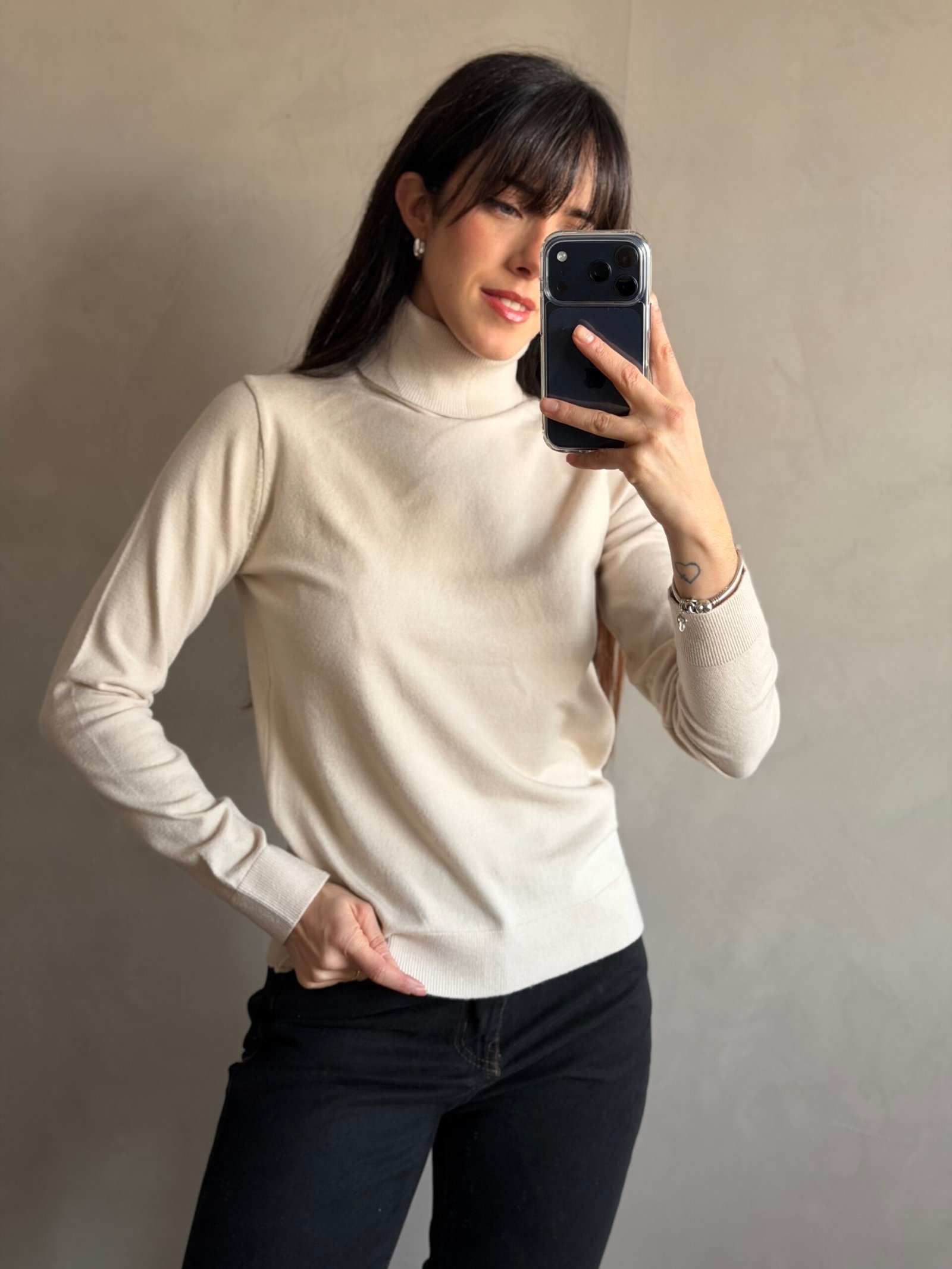 POLERA CABEN BEIGE