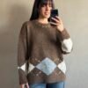 SWEATER PILA CHOCO