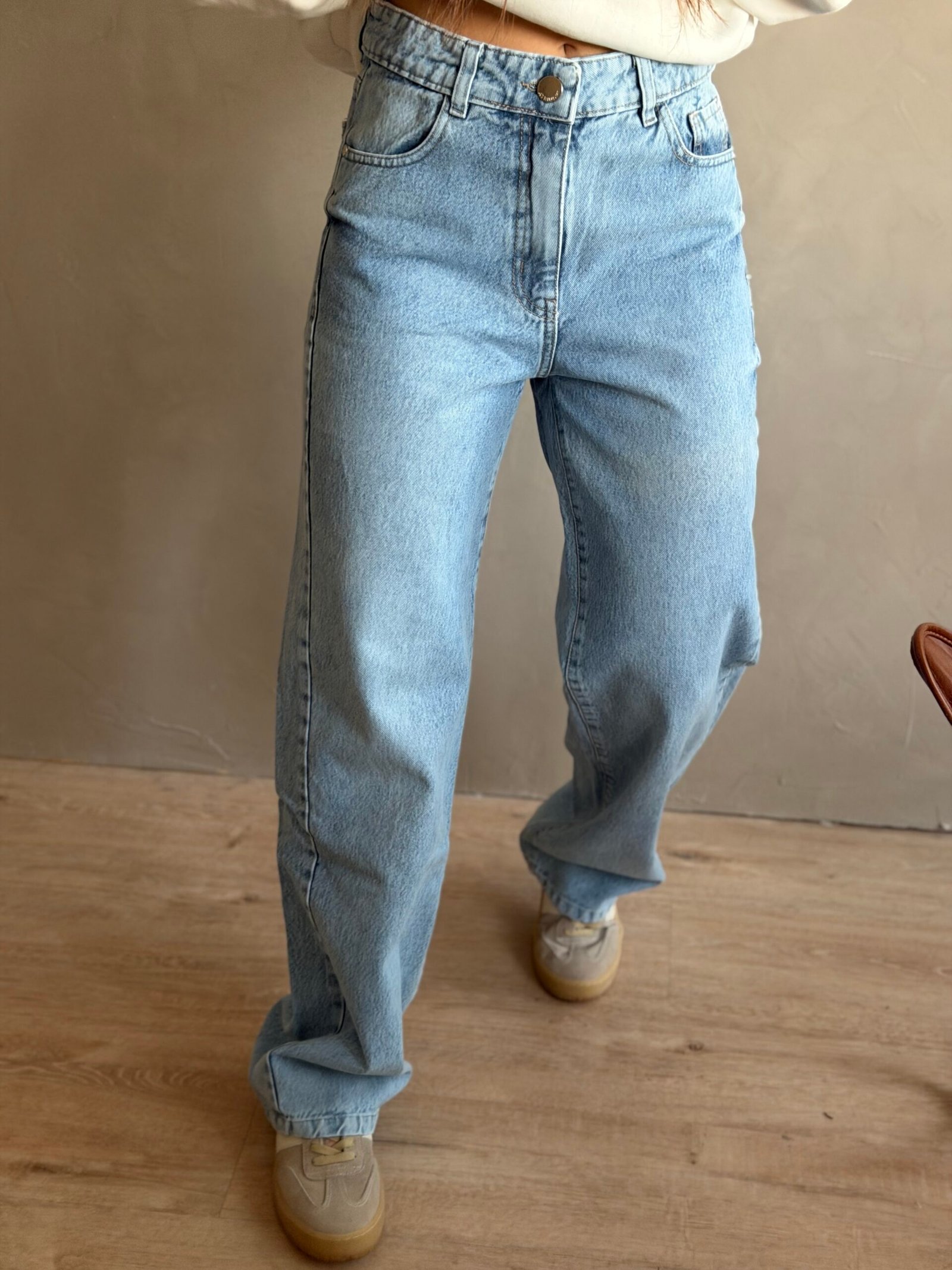 JEAN WIDE LIGHT BLUE