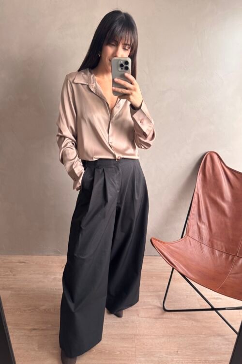 Alternative view of PANTALON LIVO NEGRO