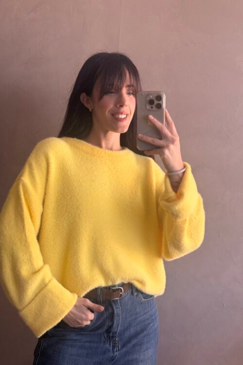 SWEATER BEAR AMARILLO