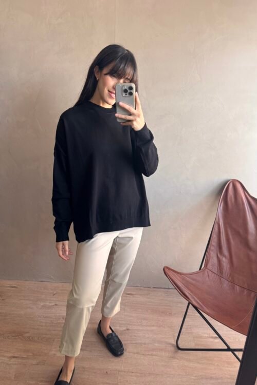Alternative view of SWEATER CALA NEGRO