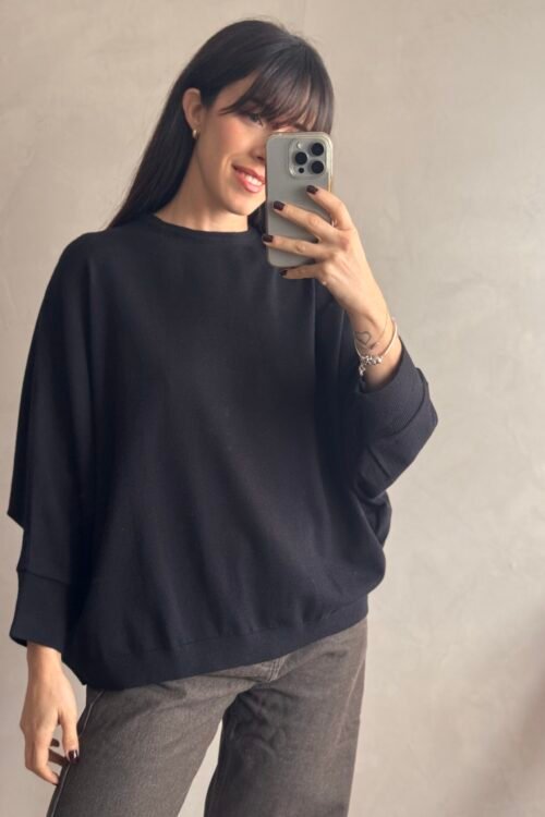 Alternative view of SWEATER CATIVA NEGRO