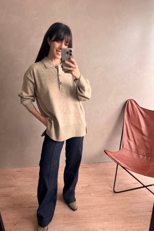 Alternative view of SWEATER POLO VISON