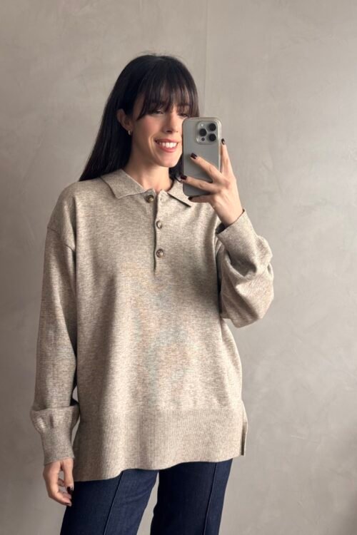 SWEATER POLO VISON
