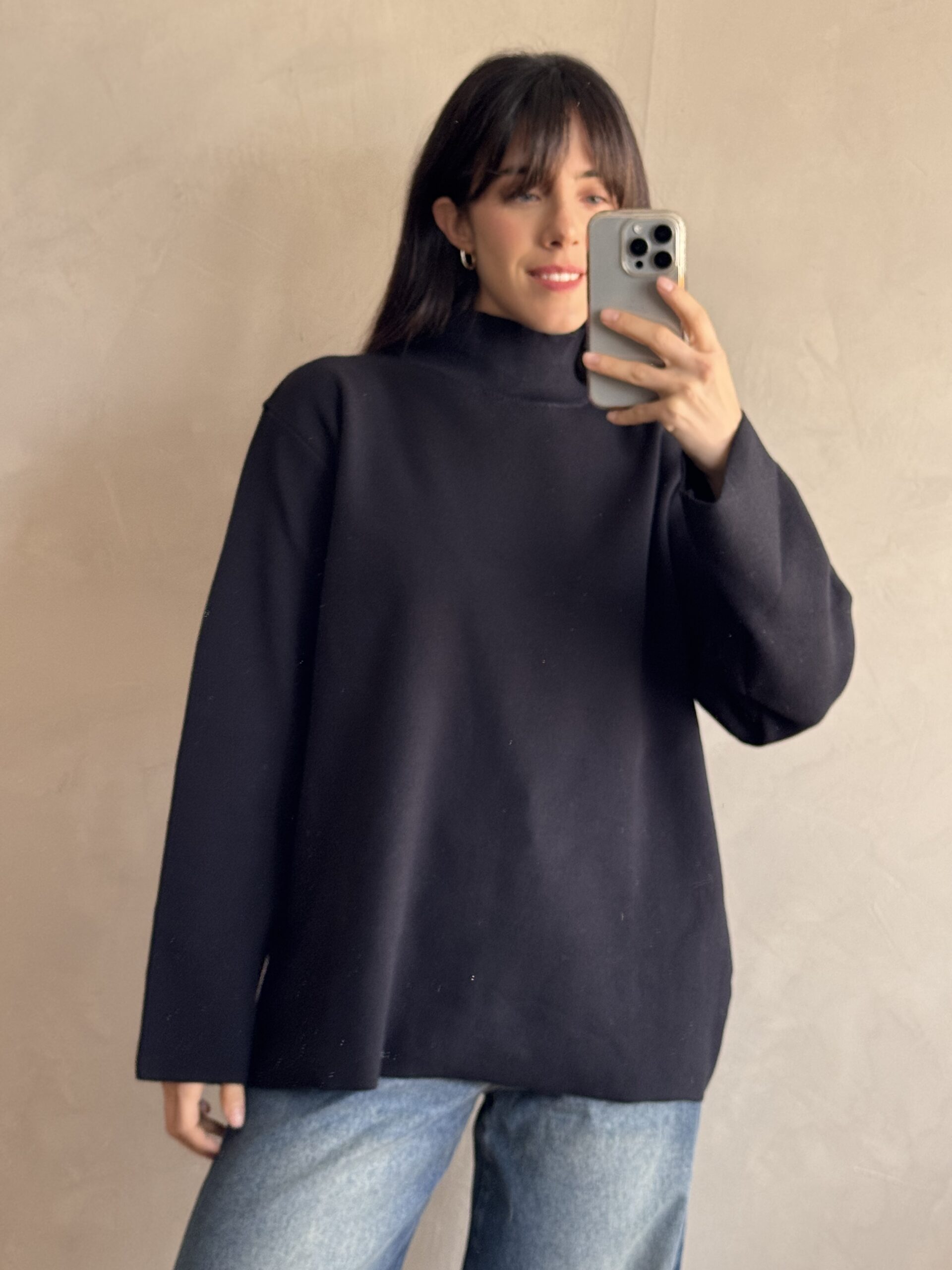 SWEATER JUSTINE NEGRO