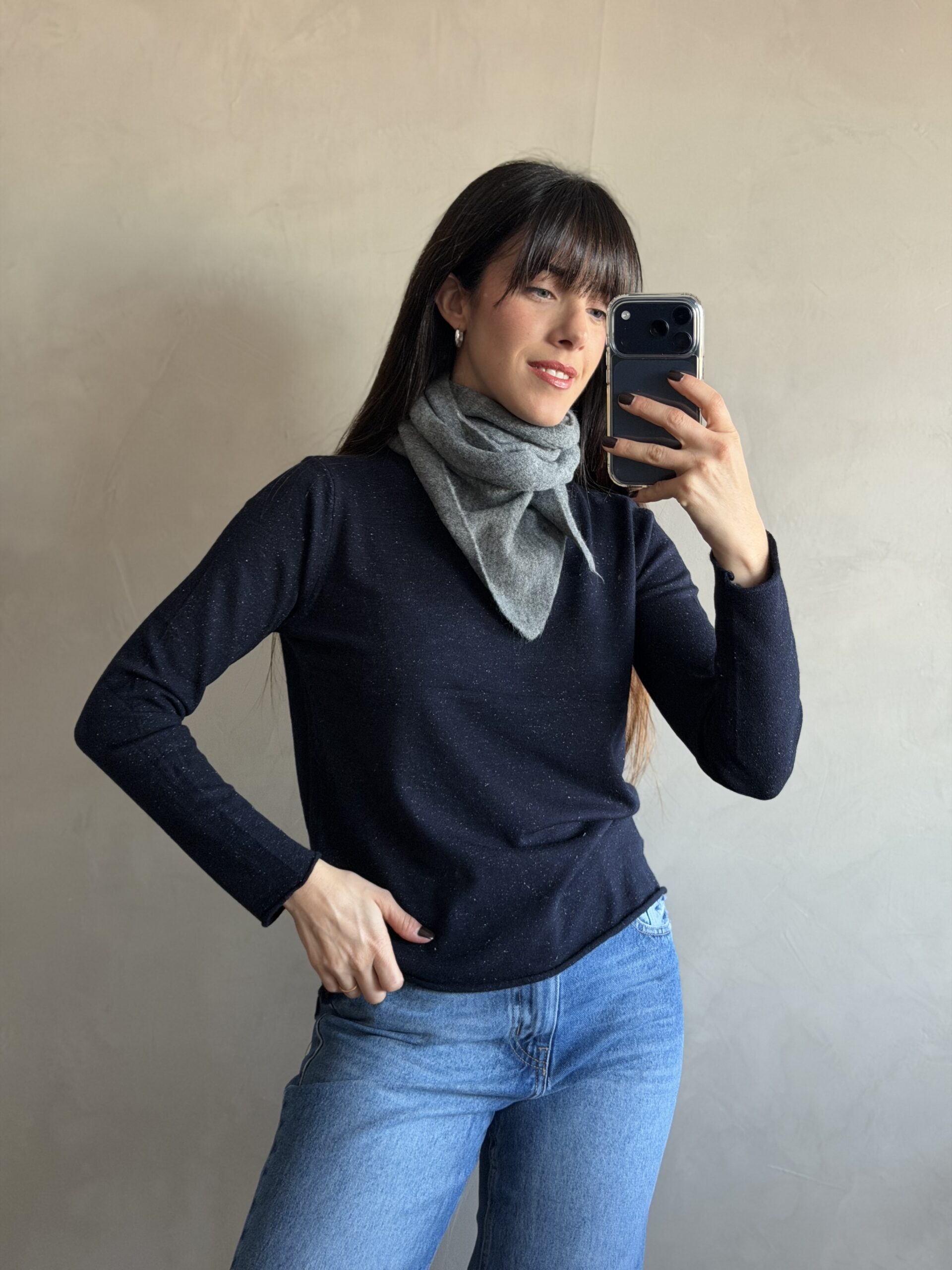 REMERA POLIN AZUL