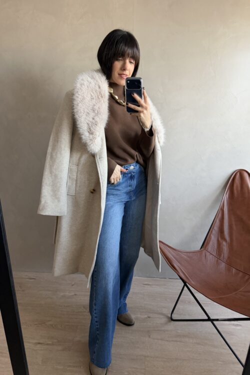 Alternative view of SWEATER LURA CHOCOLATE