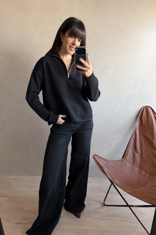 Alternative view of SWEATER MILAN NEGRO