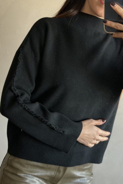 Alternative view of SWEATER LURA NEGRO