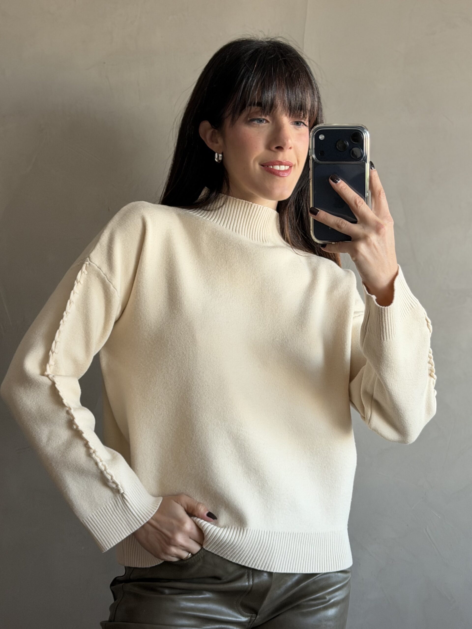 SWEATER LURA NATURAL