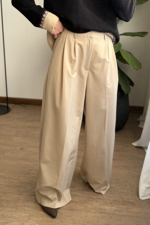 PANTALON SASTRERO BEIGE