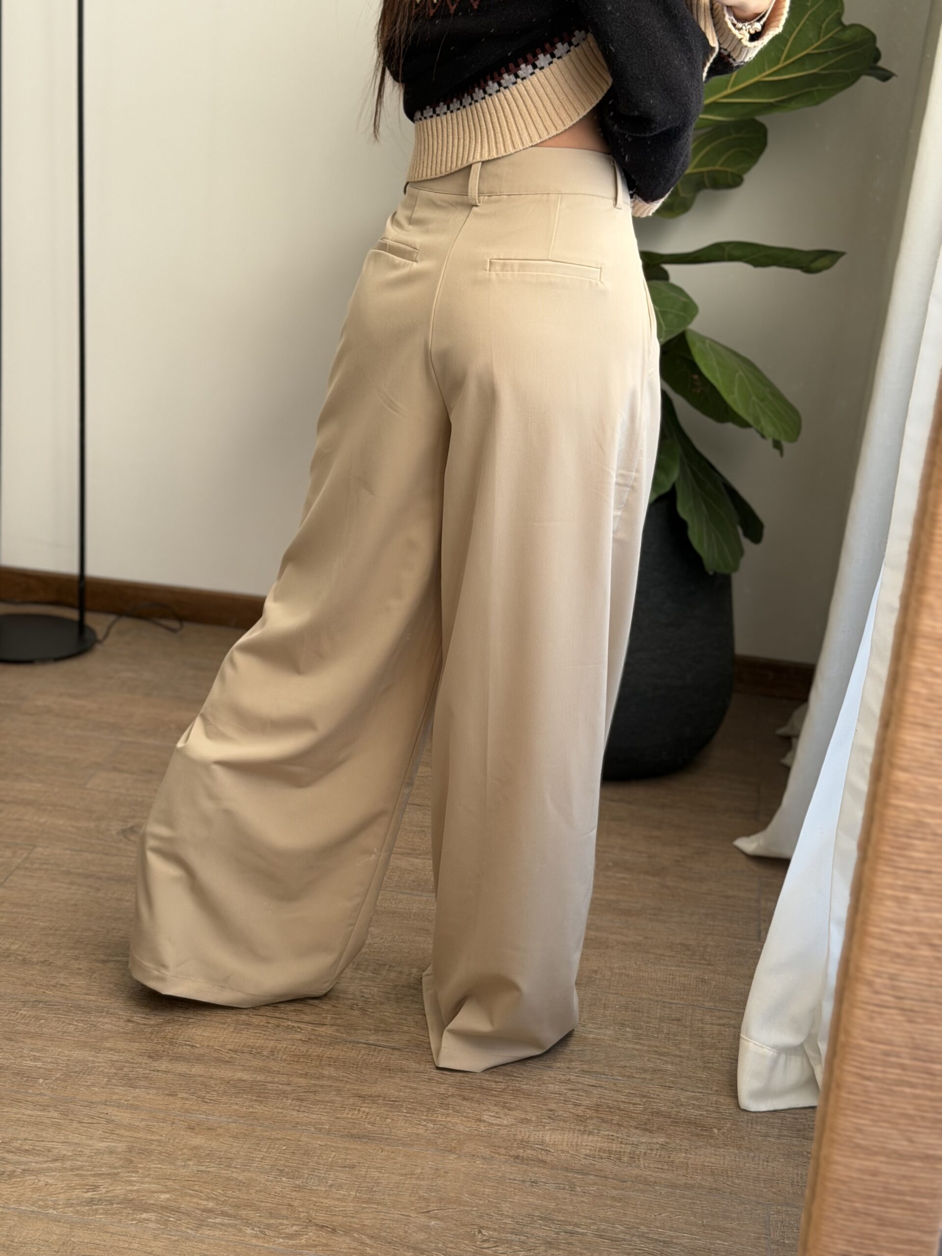PANTALON SASTRERO BEIGE - Image 3