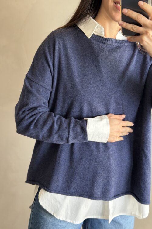 Alternative view of SWEATER LUCY AZUL