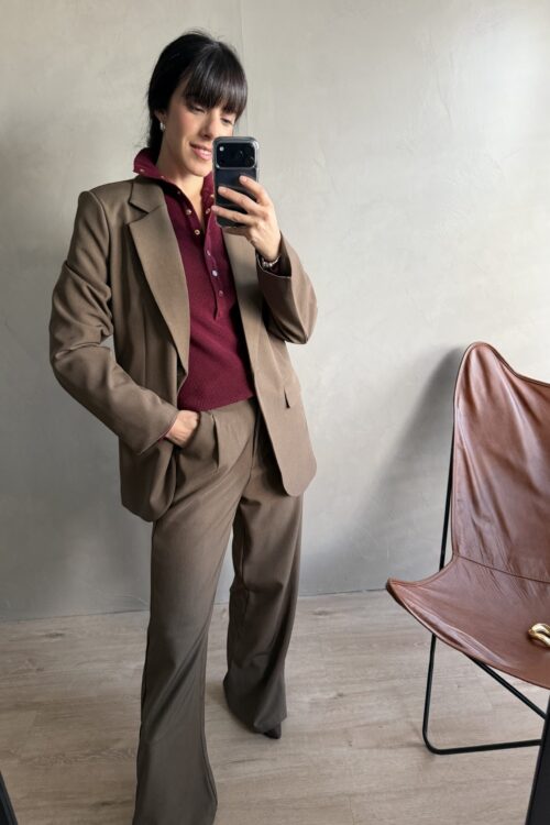 Alternative view of SWEATER RAFIC BORDO