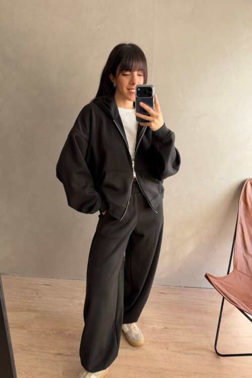 Alternative view of PANTALON CANELA NEGRO