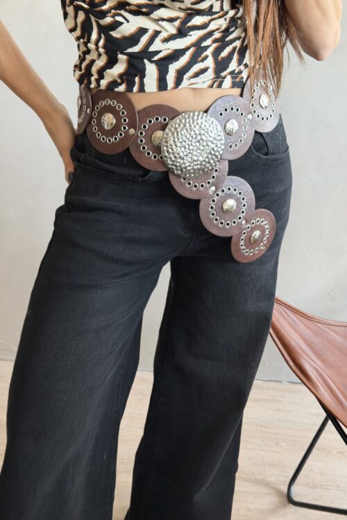 FAJA CIRCULOS MARRON