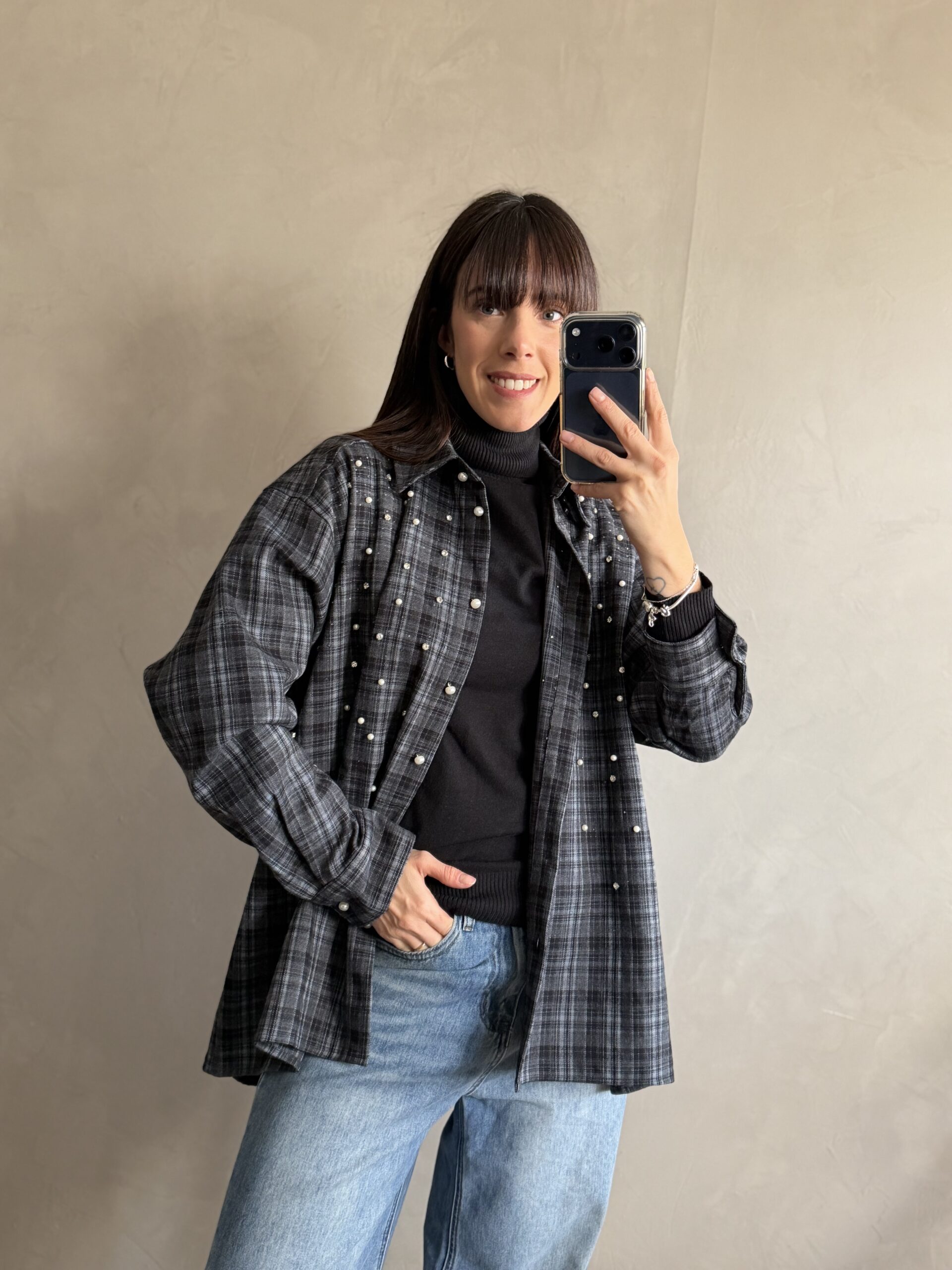 CAMISA ACUADRILLE PERLAS