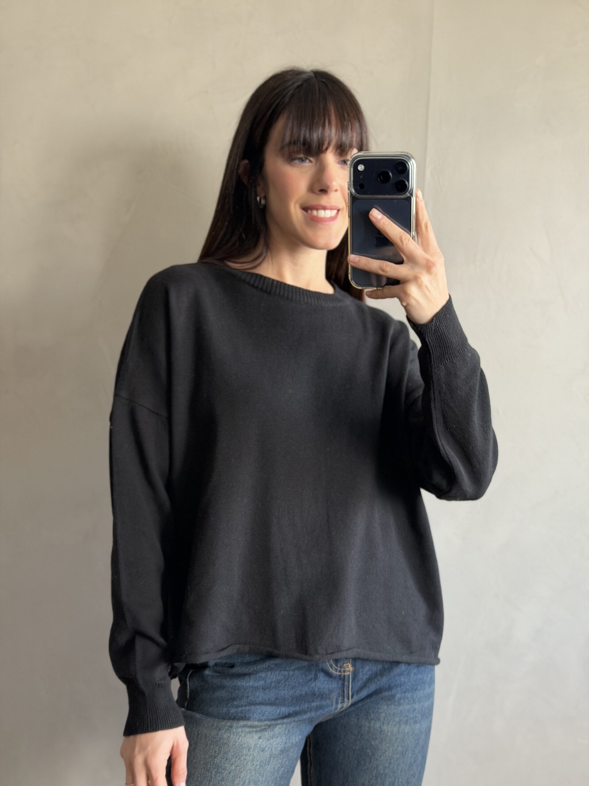 SWEATER LUCY NEGRO
