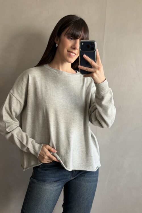 Alternative view of SWEATER LUCY GRIS