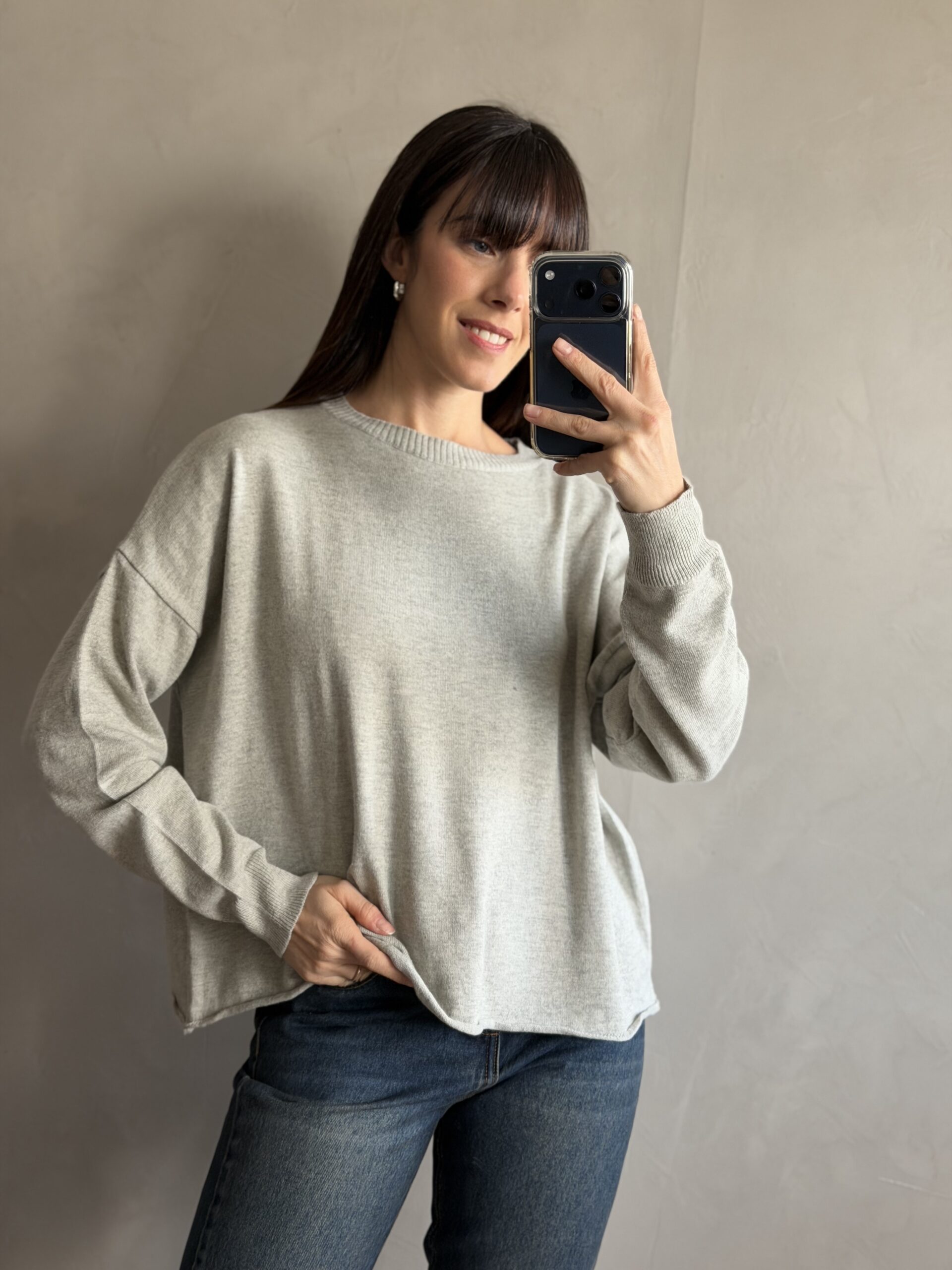 SWEATER LUCY GRIS