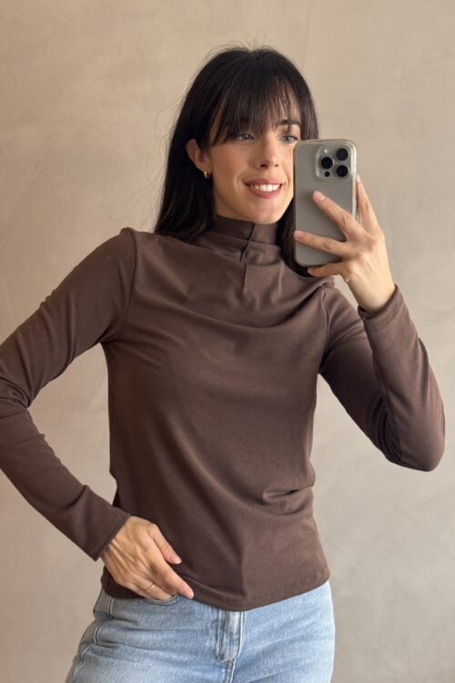 POLERA SEDAL CHOCO