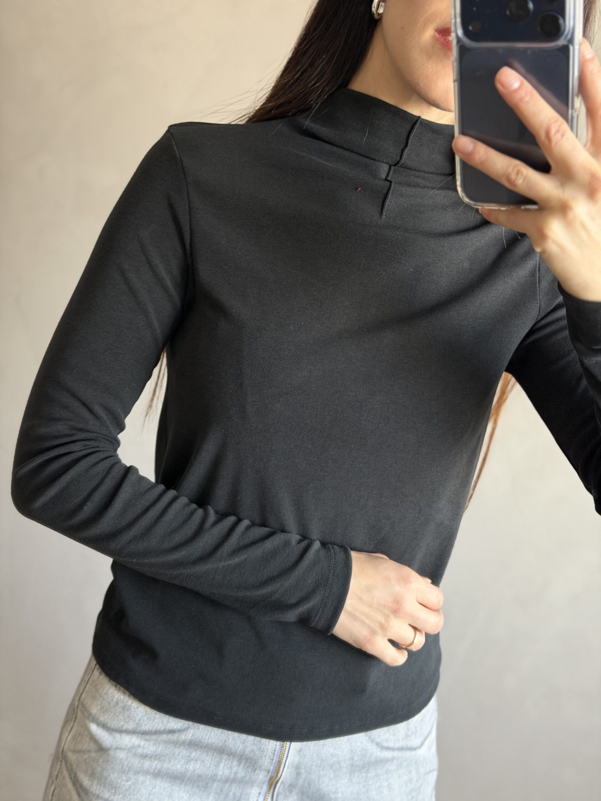 POLERA SEDAL NEGRA - Image 2