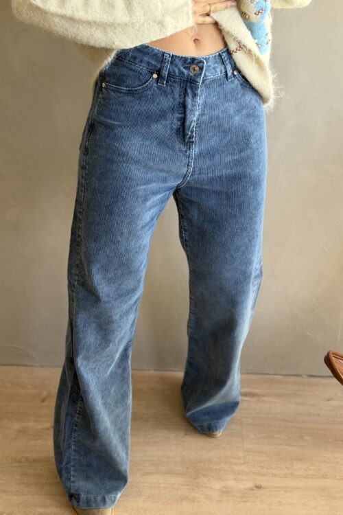 PANTALON WIDE LEG CORDEROY