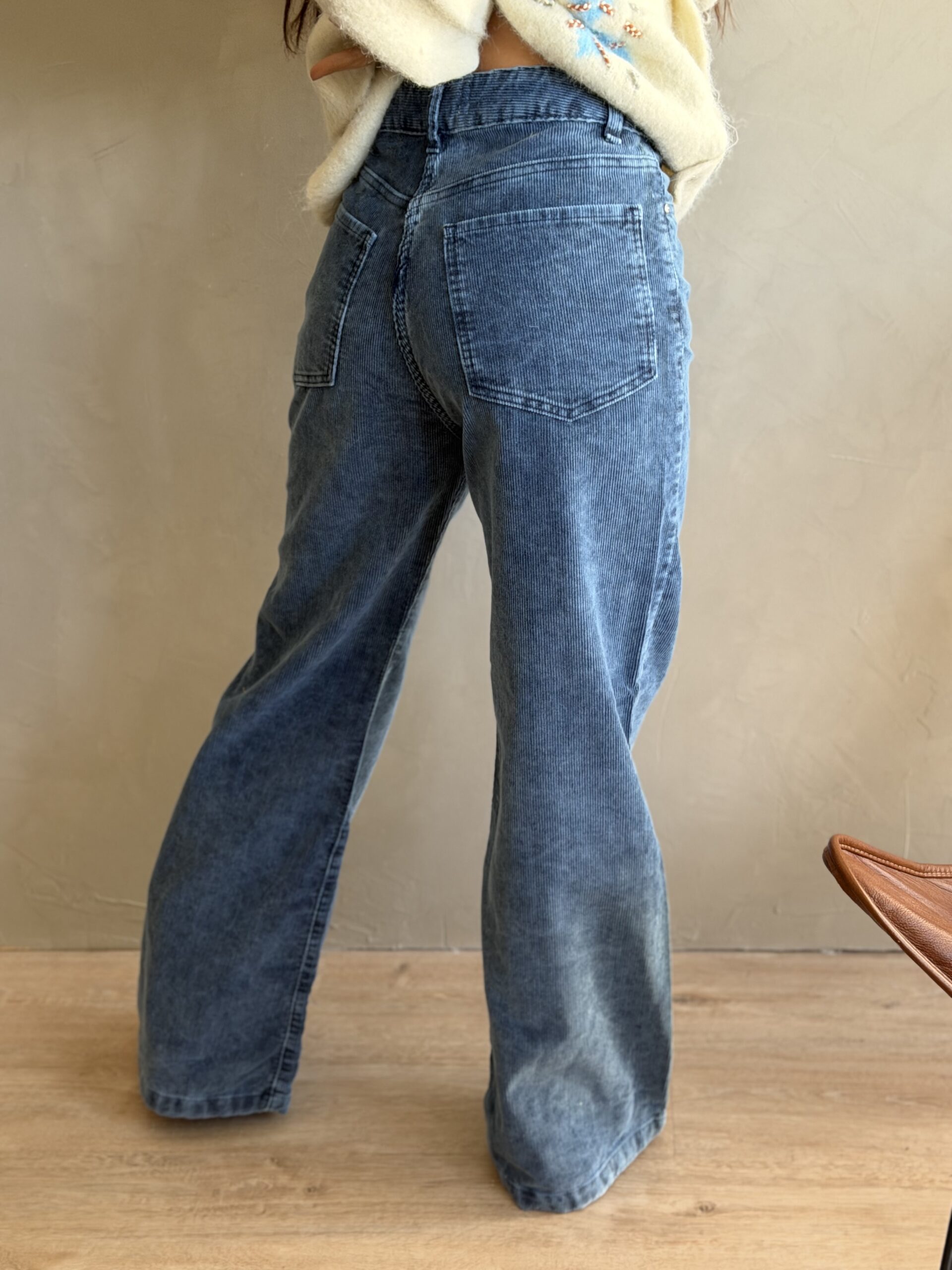 PANTALON WIDE LEG CORDEROY - Image 3