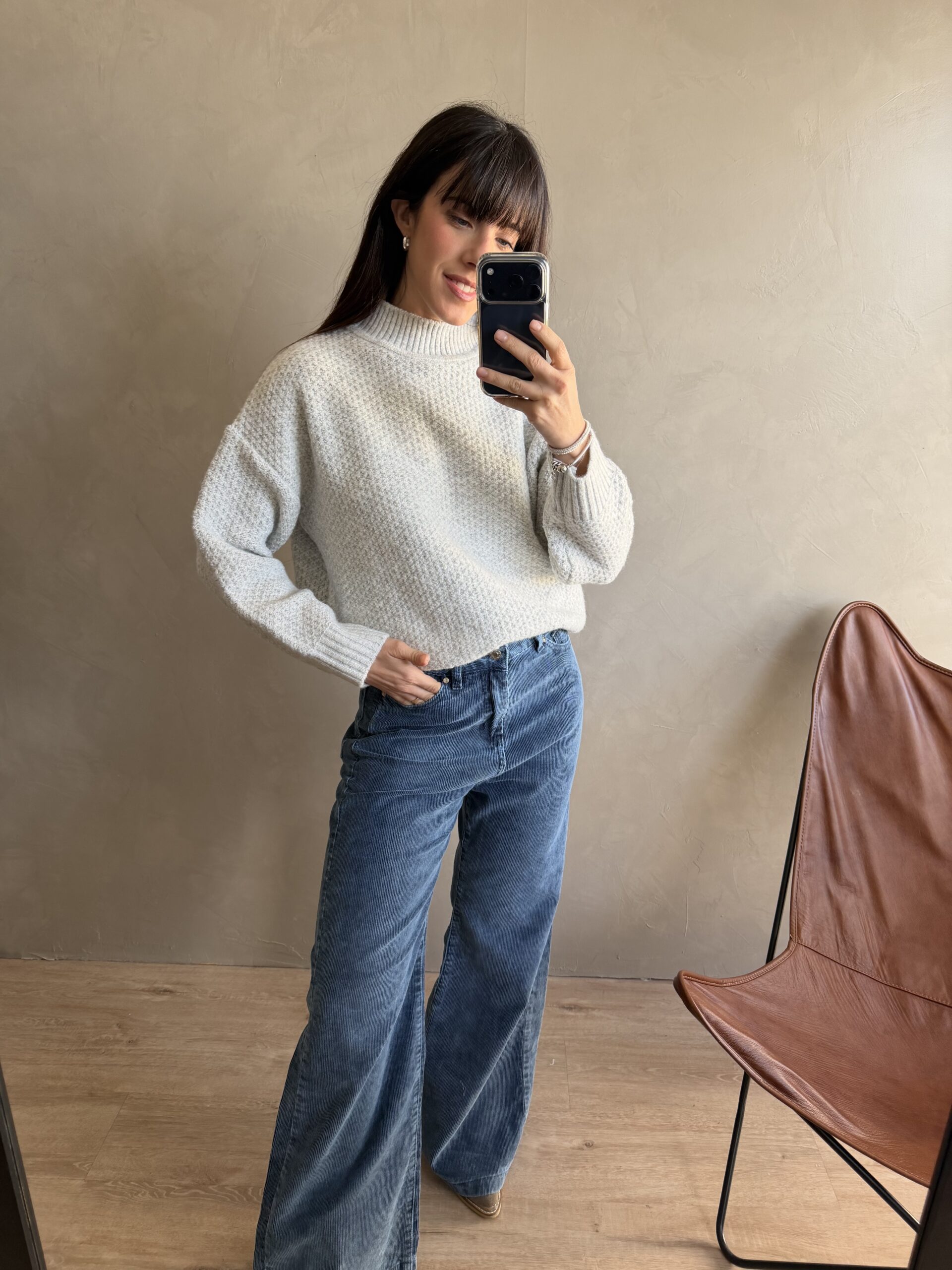 PANTALON WIDE LEG CORDEROY - Image 5