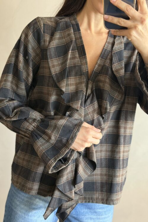 Alternative view of CAMISA ACUADRILLE NEGRA