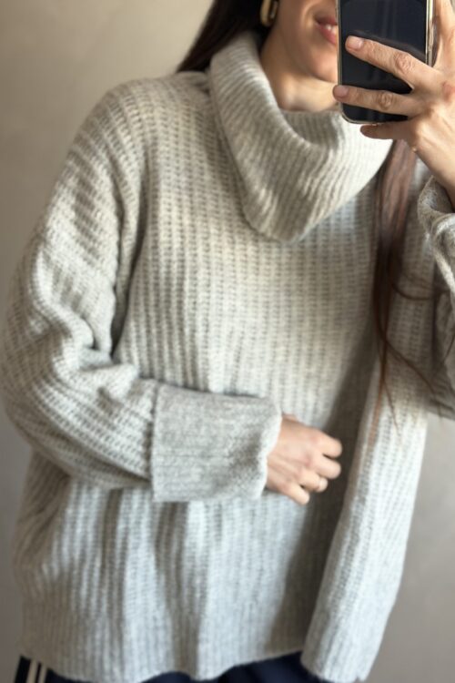 Alternative view of SWEATER MURA GRIS