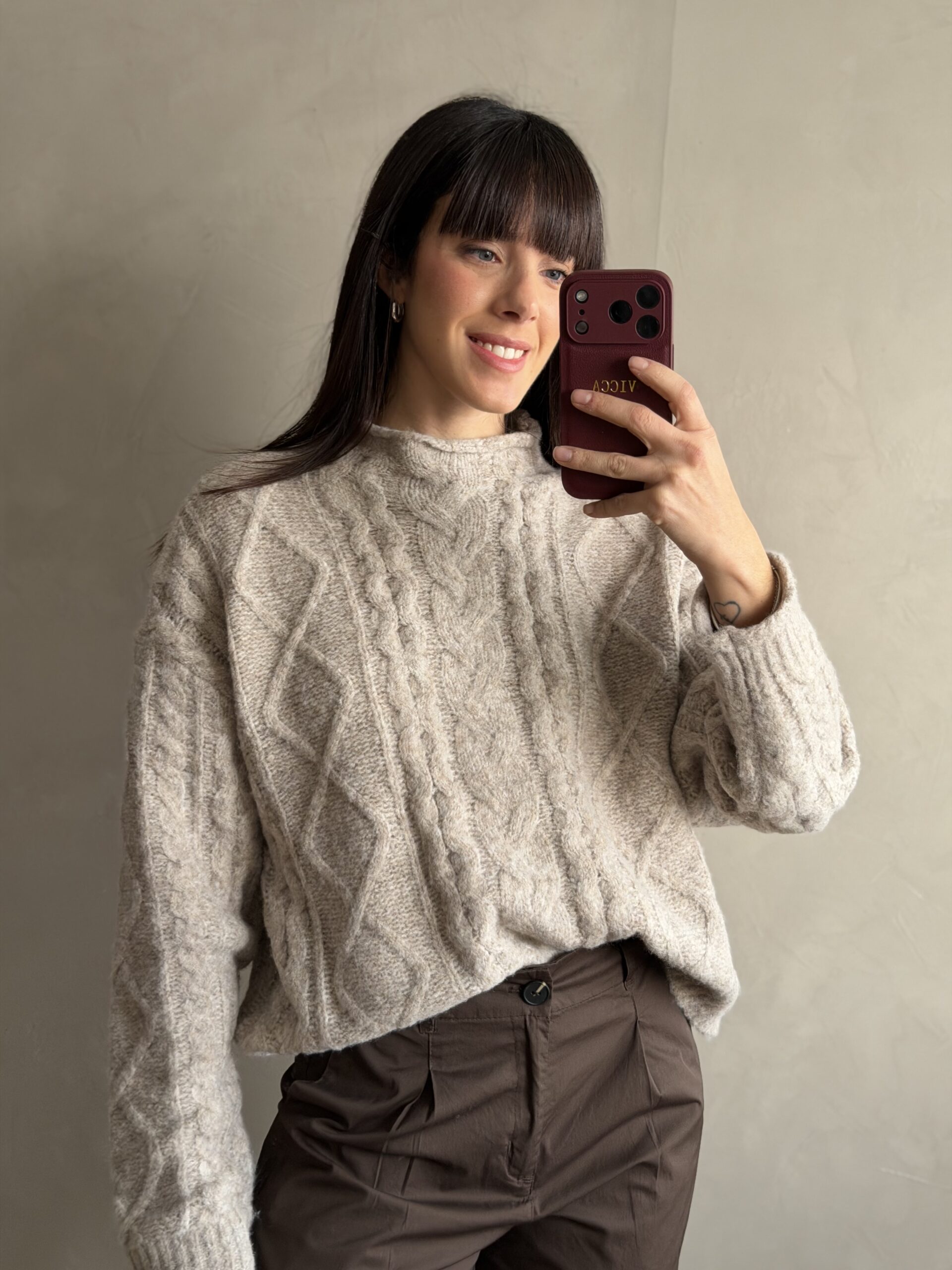 SWEATER FUEN BEIGE