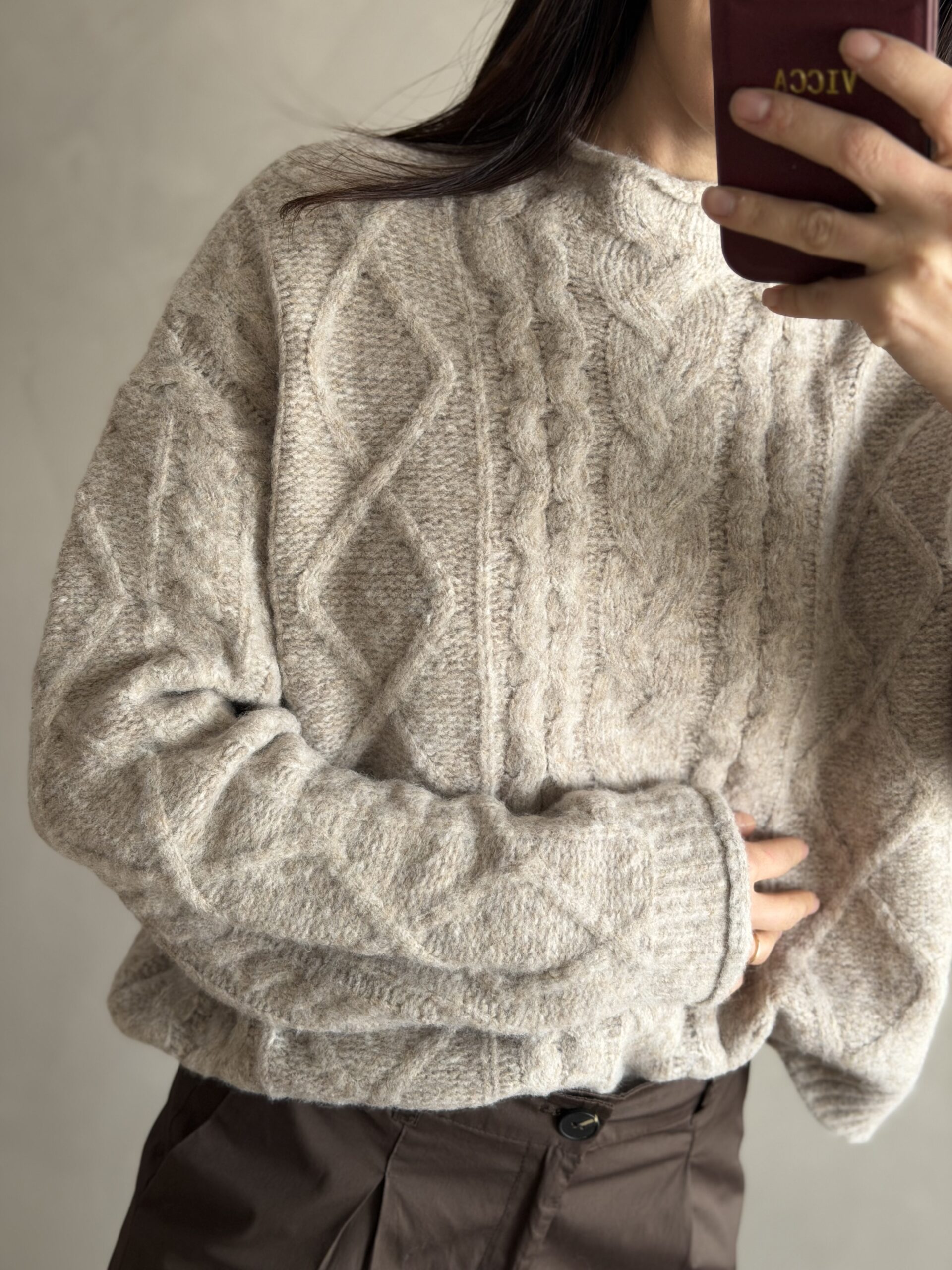 SWEATER FUEN BEIGE - Image 2