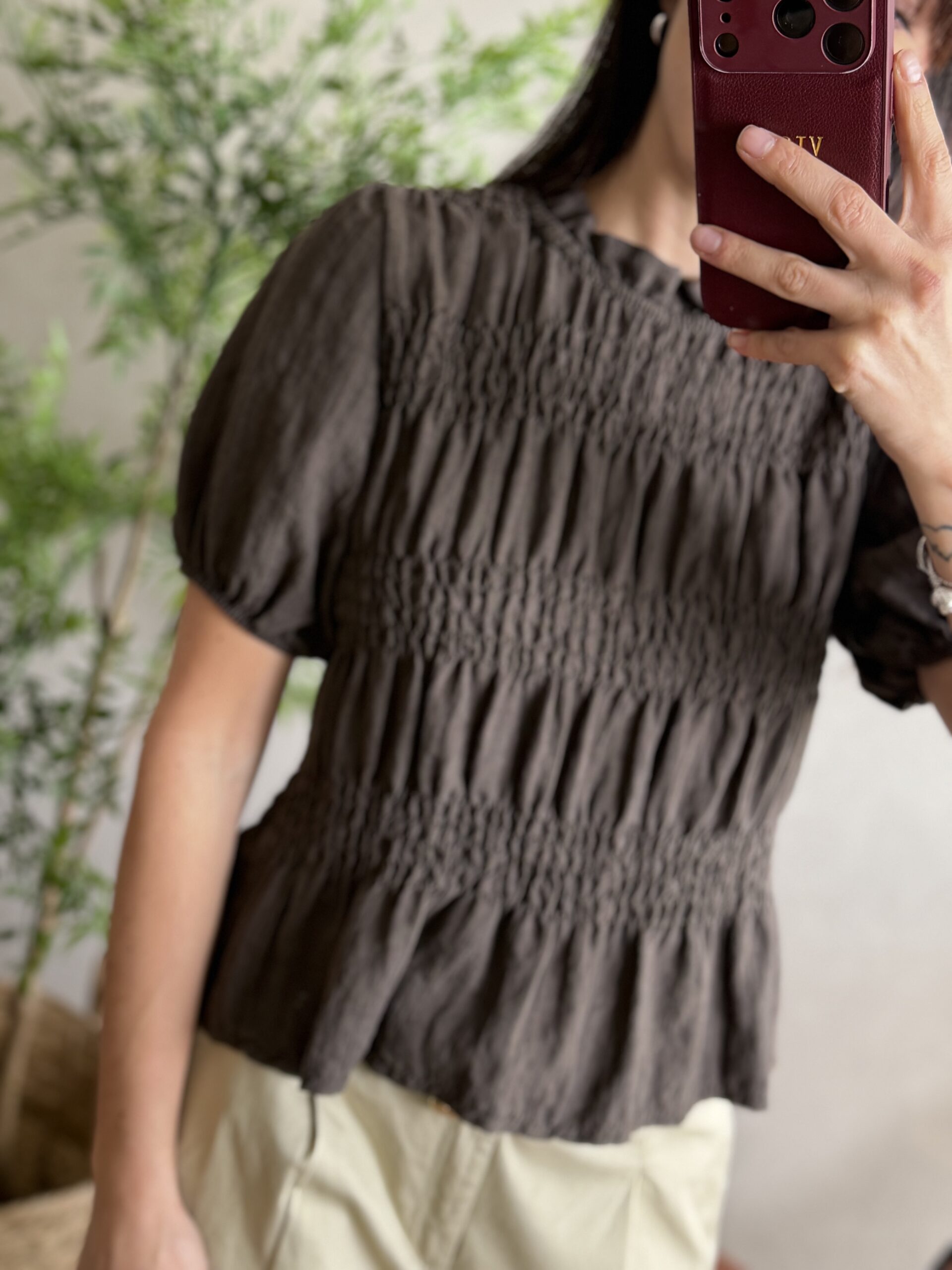 BLUSA EMA CHOCOLATE - Imagen 5